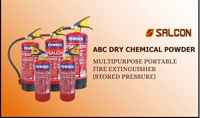 ABC Dry Chemical Type Fire Extinguisher for Fire Safety