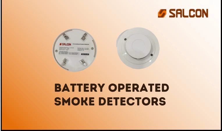 Battery Operated Smoke Detectors for Fire Safety