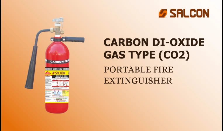 Carbon Dioxide Type Fire Extinguisher for Fire Safety