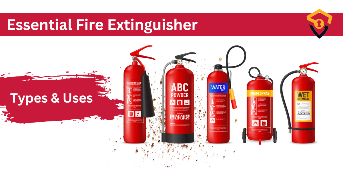 Fire Extinguishers Types & Use Guide