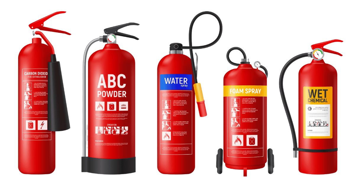 Fire Extinguisher Type Image