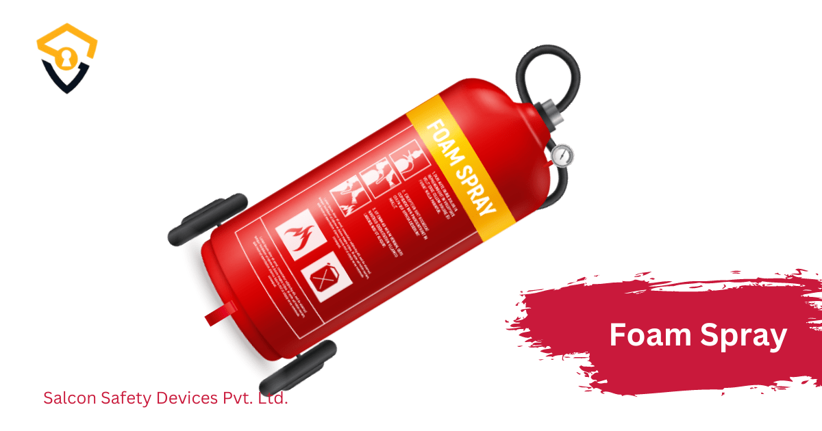 Types of fire extinguishers - foam fire extinguisher