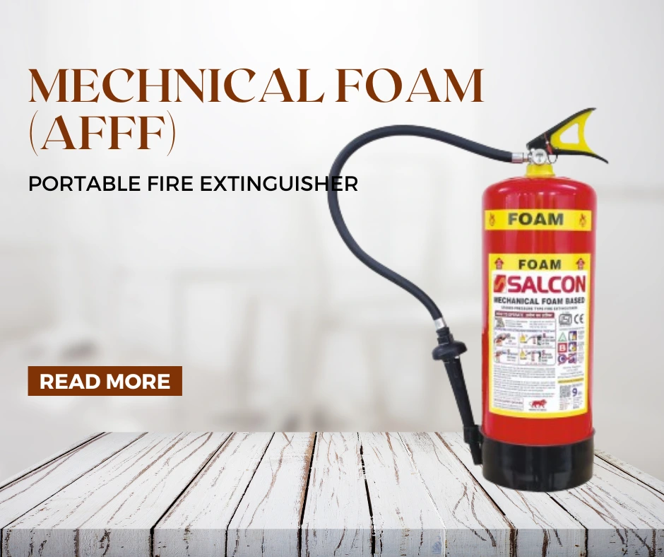 Mechanical Foam AFFF Portable Fire Extinguisher for Fire Safety