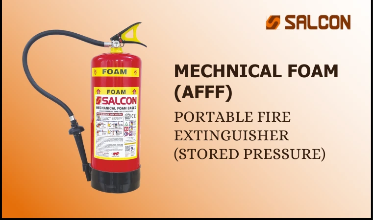 Mechanical Foam AFFF Fire Extinguisher for Fire Safety