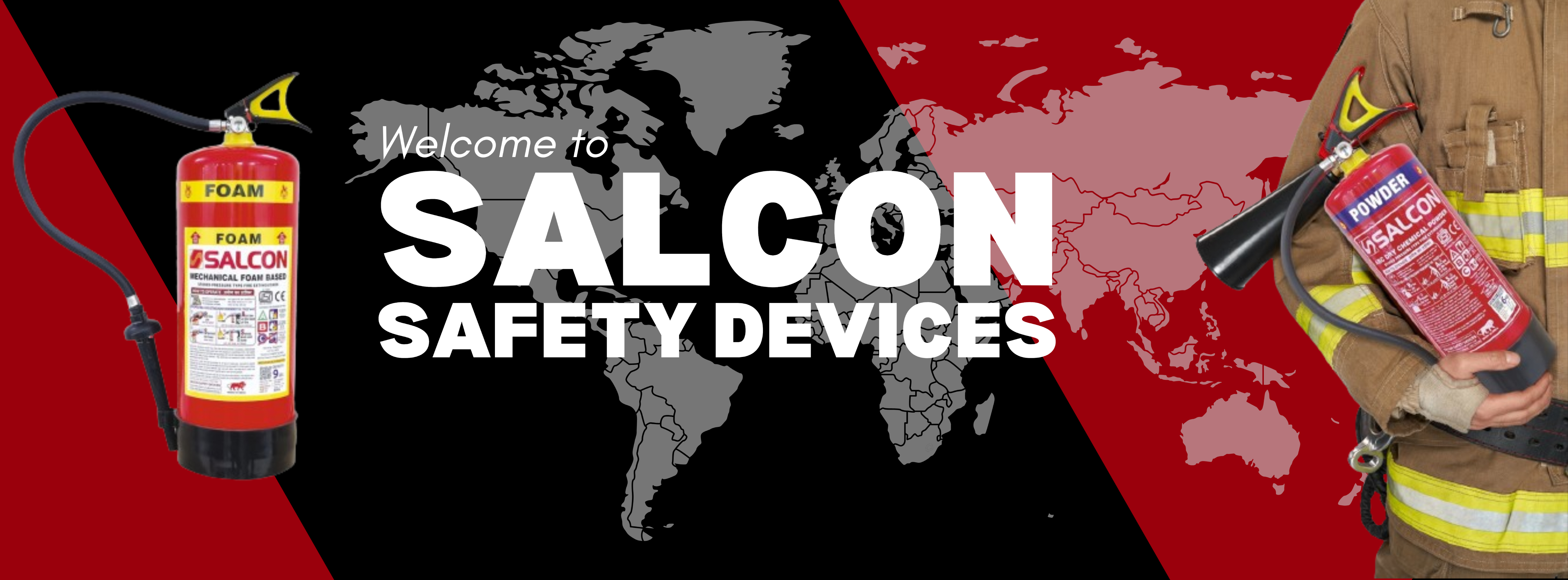 First Banner slide for salcon fire safey devices