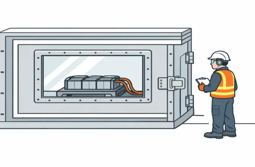 Battery Test Chamber Safety Design