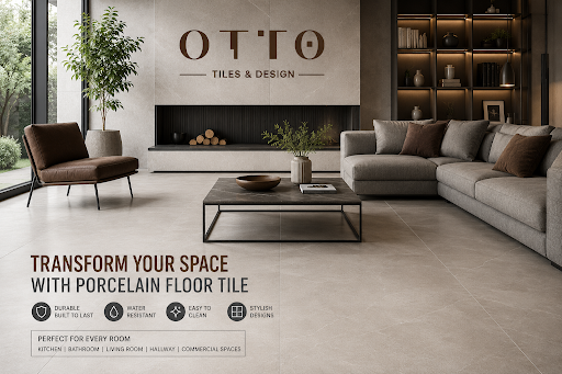 Transforming Interiors with Porcelain Floor Tile Designs